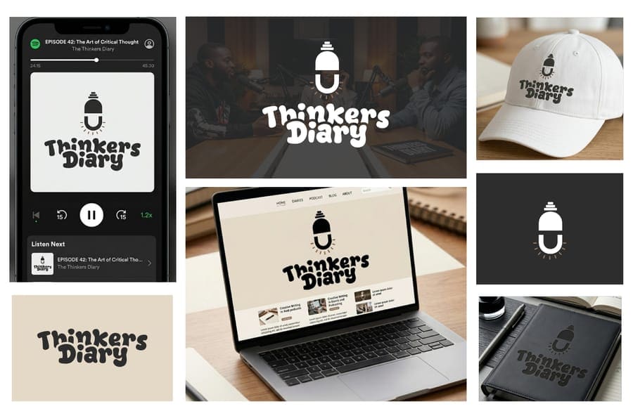 Thinkers Diary: a page from the delivered work